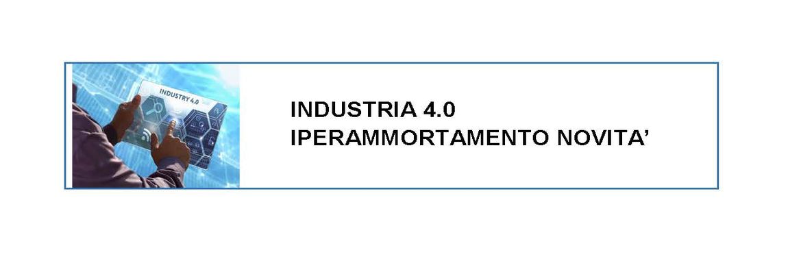 Iperammortamento - novità