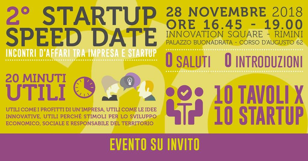 Torna a un anno di distanza lo Startup Speed Date di PRIMO MIGLIO