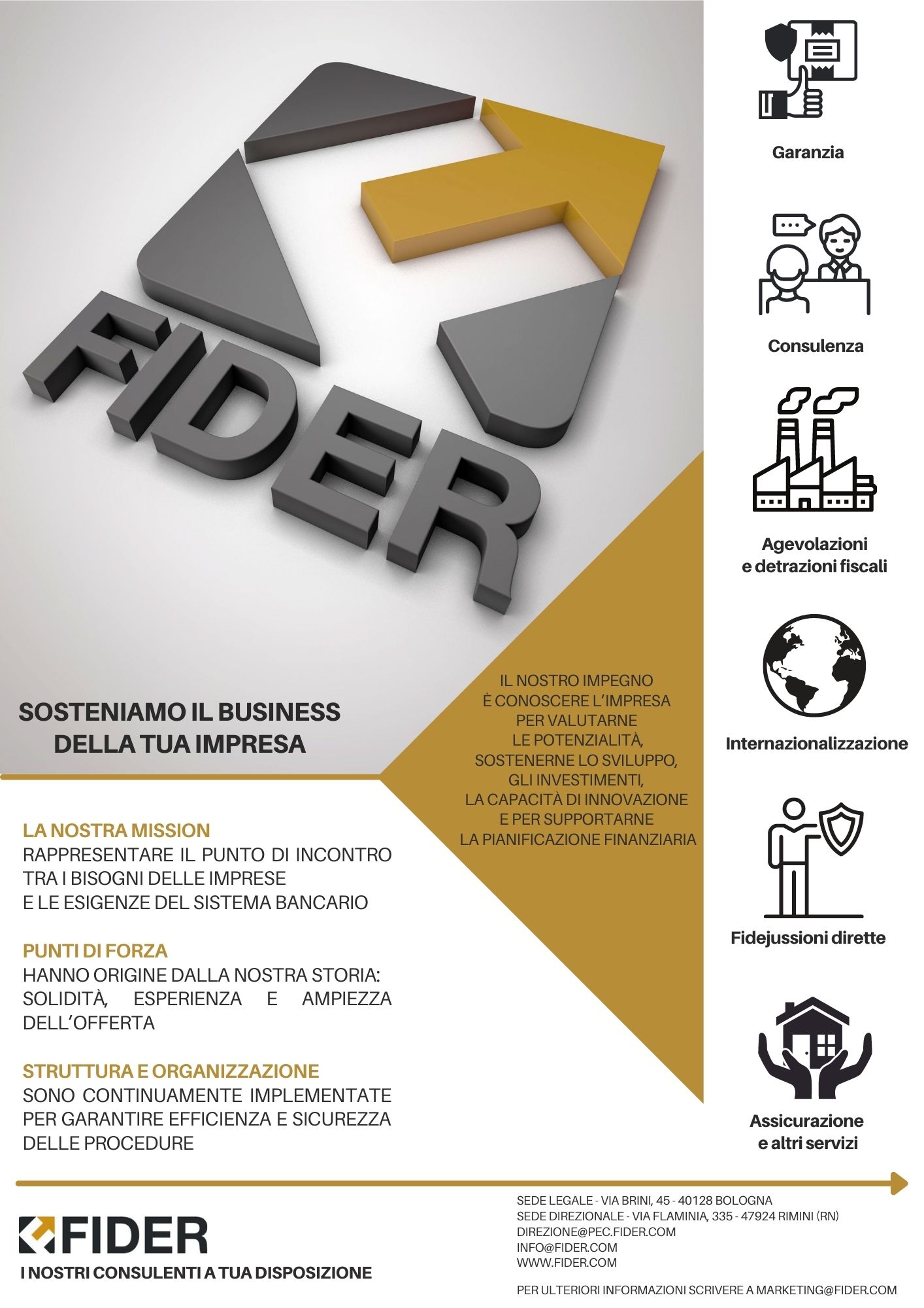 Sosteniamo il business della tua impresa