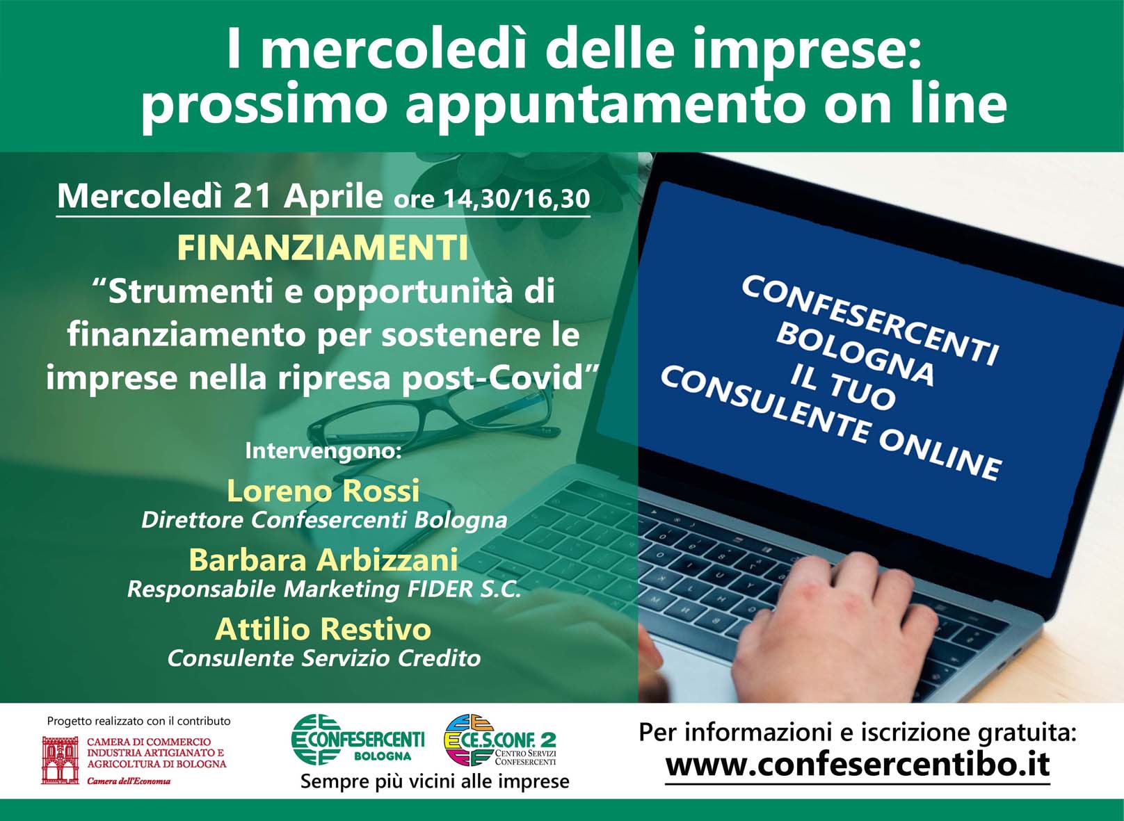 WEBINAR 21 aprile