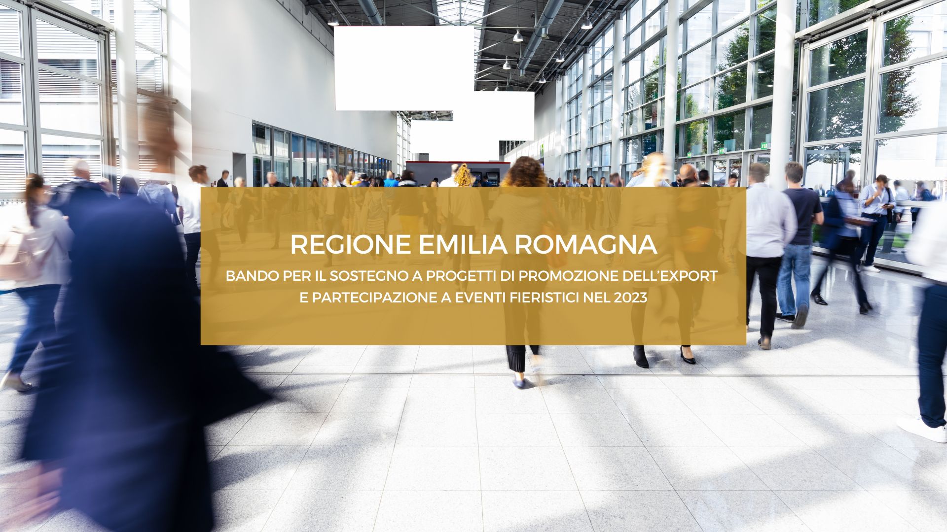 Bando export e fiere RER