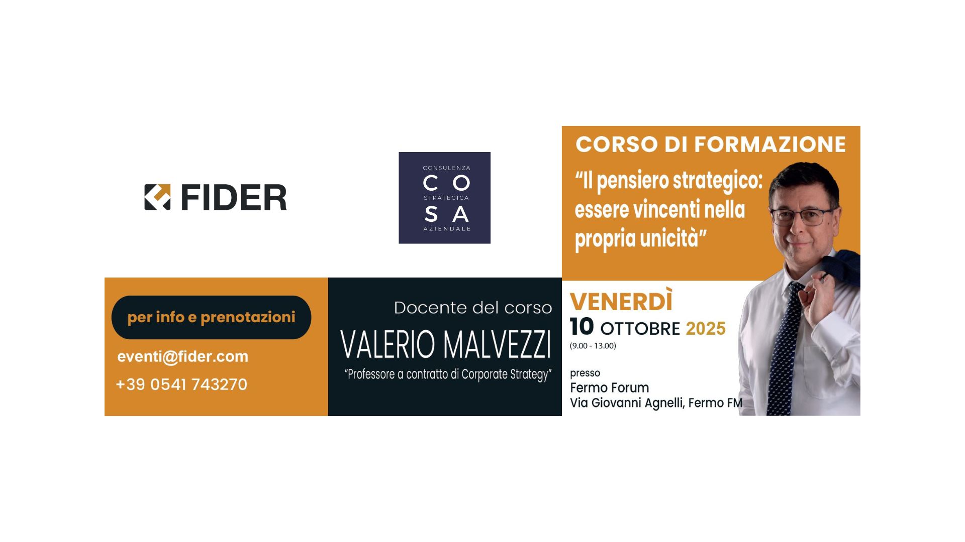 Corso di formazione - "Il pensiero strategico: essere vincenti nella propria unicità" - 10 ottobre 2025
